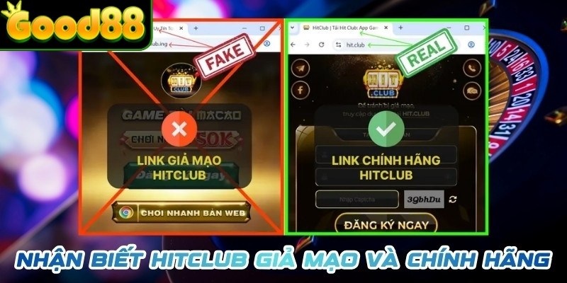 Nhận Biết Hitclub Thật Giả: Cách Phân Biệt Trang Chính Chủ 2 Nhận biết Hitclub thật giả cực kỳ cần thiết